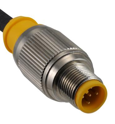 5-pin molded turck eurofast m12 connector